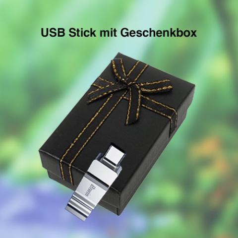 USB Stick mit Geschenkbox